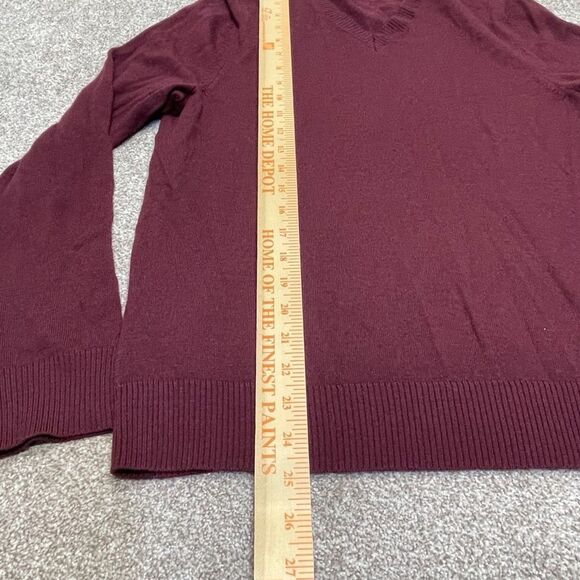 Banana Republic mens v-neck long sleeve sweater sz small extra fine merino wool - Picture 6 of 9